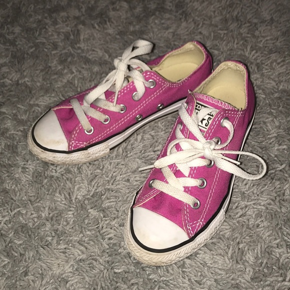 Little girls pink converse - Picture 2 of 4